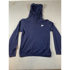 Nike XL Blue Tag VTG 80s Cross Country Running Track Pullover Hoodie